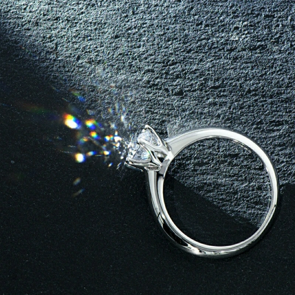 🆕️ $1500  2CT 14K D2.00 MOISSANITE WHITE GOLD - Picture 7 of 16